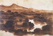 Claude Lorrain View from Monte Mario (mk17) oil painting